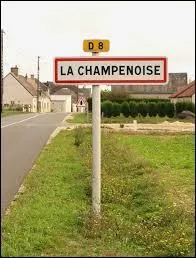 Nos entrons dans la commune Indrienne de La Champenoise. Nous sommes en rgion ...