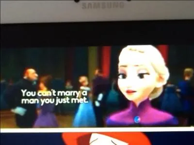 Pourquoi Elsa ne veut-elle pas donner sa bndiction  Anna ?