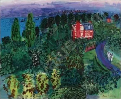 Lequel de ces artistes, prnomm Raoul, a peint  La maison rouge  ?