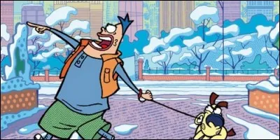 C'est l'histoire d'un chien qui parle, avec un QI de 250, et de son dogsitter. Il s'agit de :