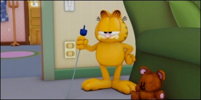 Dans "Garfield et Cie", comment s'appelle le nounours de Garfield ?
