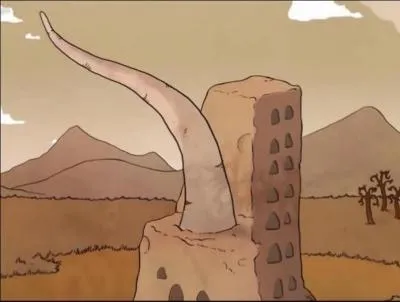 Les Hommes des Casernes dcident d'envahir le Palolistan, sous prtexte qu'ils dtiendraient des armes d'volution massive ! Les alterdarwinistes protestent devant ce monument :