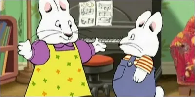 Qui sont ces deux lapins qui s'occupent l'un de l'autre tant bien que mal, avec les petits problèmes de la vie quotidienne ?