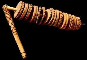 Brsil : son produit par les rondelles de bois qui s'entrechoquent !