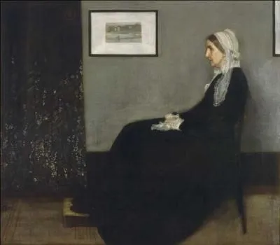 Voici le portrait de sa mre, par l'artiste James Whistler. Dans quel film ce tableau, prt pour une exposition, va-t-il terriblement souffrir d'un certain gardien de muse... ?