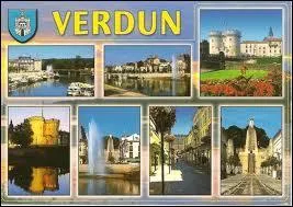 Je vous envoie une carte postale de la ville de Verdun. Connue pour ses drages, elle se situe dans la dpartement ...