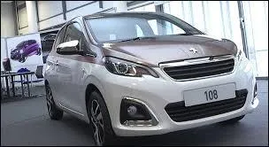 La Peugeot 108 remplace la 107.