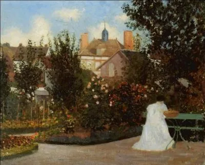 Qui a peint Jeanne dans le jardin ?