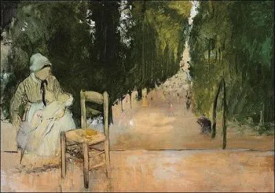 Qui a peint La nourrice du jardin du Luxembourg ?