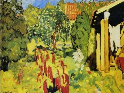 Qui a peint Le jardin  Choisel ?