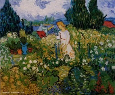 Qui a peint Marguerite Gachet au jardin ?
