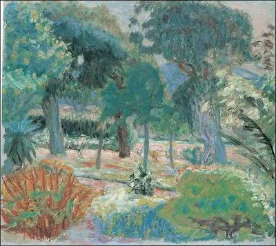 Qui a peint Le jardin dans le Var ?