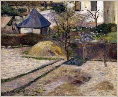 Qui a peint Vue sur le jardin  Rouen ?