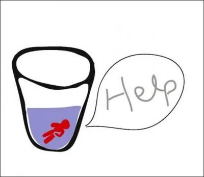 Pourquoi certaines personnes se ... - elles dans un verre d'eau ?