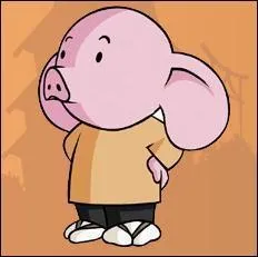 Comment s'appelle le cochon de Shuriken?