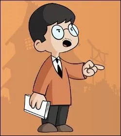 Comment s'appelle le professeur que l'ont voit ci dessous ?