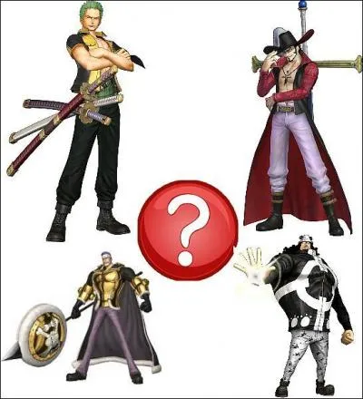 Lequel de ces personnages est le premier capitaine corsaire rencontr par l'quipage du Chapeau de paille ?