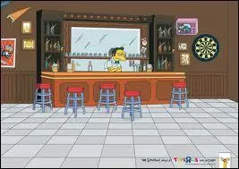 A qui appartient le bar o va Homer ?