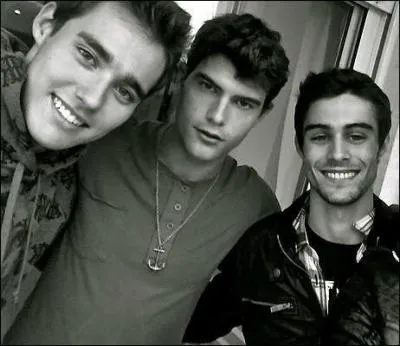 Dans Violetta, qui sont ces trois acteurs ?