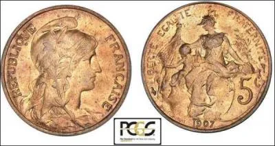 Monnaies du dbut du sicle dernier