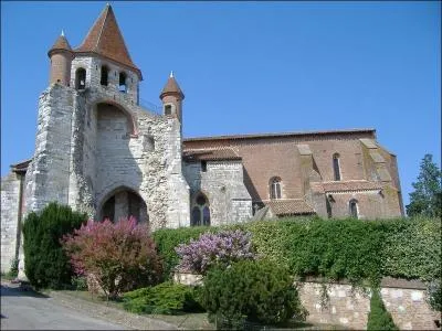 Auvillar dans le dpartement du Tarn-et-Garonne est un pittoresque village entour de fortifications perces de trois portes dont la une surmonte d'une tour d'horloge en pierre et brique, quelle est la particularit de sa halle aux grains ?