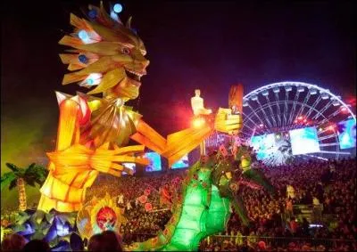 La baie des Anges, carnaval !