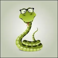 Gros gourmand d'un clbre jeu de rat de bibliothque, voici un serpent   lunettes , qui est un animal de la varit ?