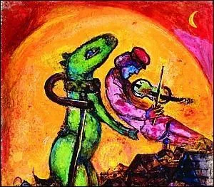 Qui a peint La calche fantastique ?