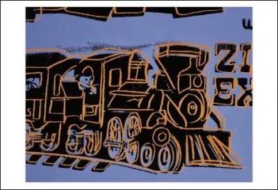 Qui a peint Le train ?