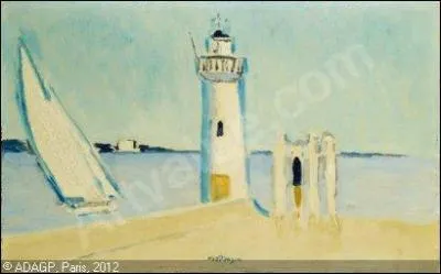Qui a peint Phare et voilier ?