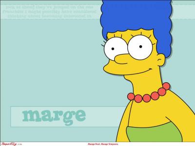 Quel est le nom de famille de jeune fille de Marge ?
