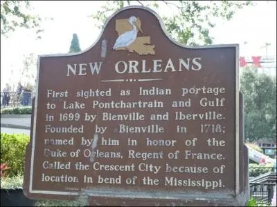 Et une question facile pour terminer : en anglais, comment dit-on   La Nouvelle-Orlans  ?