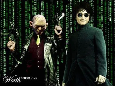 Quel beau duo nous est prsent ! L'image vous rappelle certainement un film, qui est :