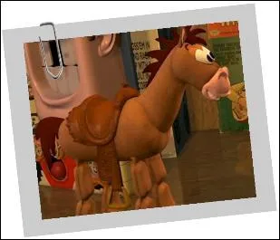 Elle est accompagne de son fidle cheval, quel est son nom ?