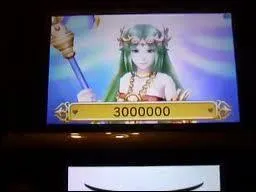 Si on donne le maximum de coeurs  Palutena et Viridi, on obtient une arme.