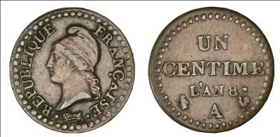 Cette monnaie  t frappe pendant la Rvolution, mais aussi  une autre priode : pendant...