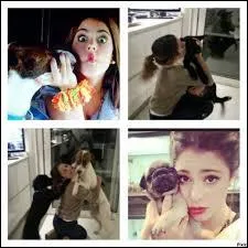 Quel est le nom de sa chienne ?