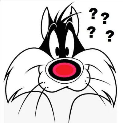 Sylvestre le chat, dit Grosminet, qui a la particularit de mouiller tous les  f  et les  s , possde aussi une particularit physique. Quelle est la couleur de sa truffe ?