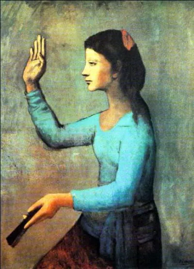 Qui a peint La femme  l'ventail ?