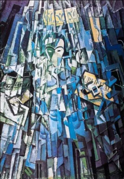 Qui a peint autoportrait cubiste ?