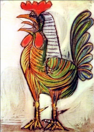 Qui a peint le coq ?