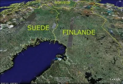 Quel est le nom du golfe qui spare la Finlande de la Sude ?