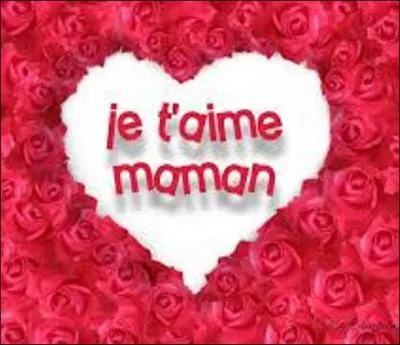 Qui a chant  Avant qu'elle parte  en hommage aux mamans ?