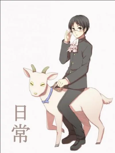 Fils d'une famille riche, il voyage sur sa fidle chvre et est convoit par deux filles...