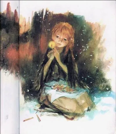 N le 2 avril 1805, il a crit  La petite fille aux allumettes  :