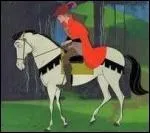 Dans quel film le Prince Philippe chevauche-t-il Samson, un magnifique cheval blanc ?