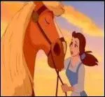 Dans quel film Philibert, un gros cheval de labour, permet-il  une jeune fille courageuse de retrouver le chemin d'un chteau frapp de maldiction ?