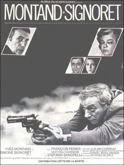 De nouveau aux cts d'Yves Montand mais en tant qu'pouse de Franois Prier dans ce film d'Alain Corneau sorti en 1976...