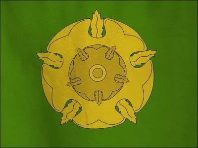 A quelle maison ce symbole reprsentant une rose dore appartient-il ?