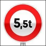 Je circule, � vide, avec un v�hicule de 5 tonnes de poids � vide et de 15 tonnes de PTAC. A hauteur de ce signal, puis-je passer ?
